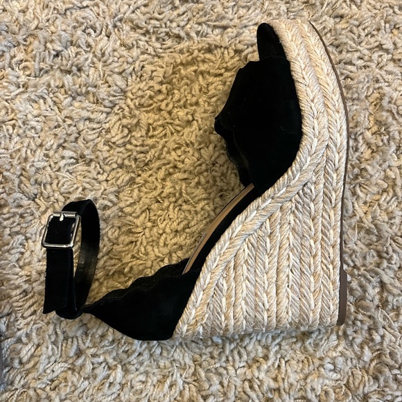 Perfect condition Black suede wedges, Steve Madden - Picture 4 of 6